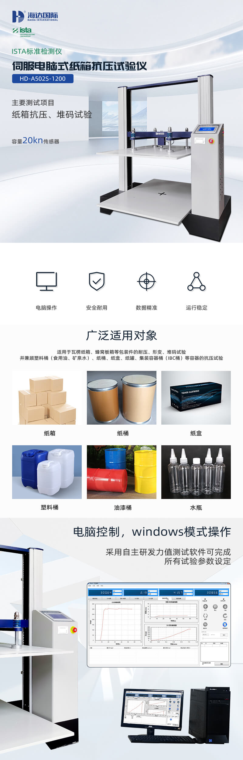 HD-A502S-1200-伺服電腦式紙箱抗壓試驗(yàn)儀_01