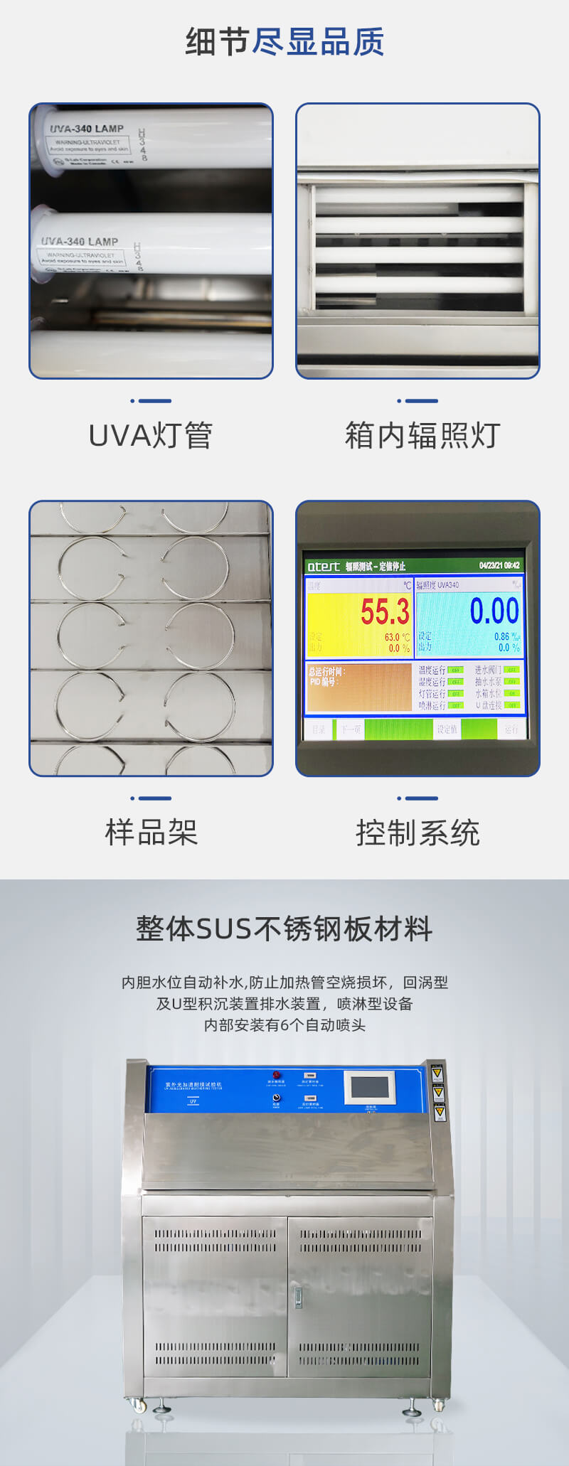 2. HD-E802-UVA-紫外光加速耐候試驗儀詳情頁_02 2. HD-E802-UVA-紫外光加速耐候試驗儀詳情頁_02